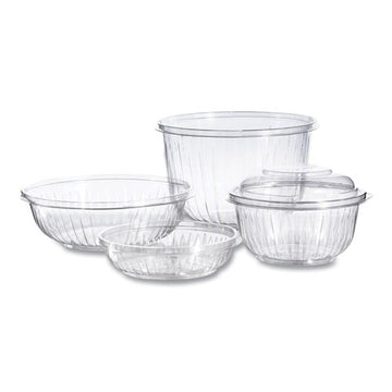 Dart® Presentabowls Bowl-lid Combo-paks, 24 Oz, 7.25" Diameter X 2.38"h, Clear, 63-pack, 2 Pack-carton freeshipping - TVN Wholesale